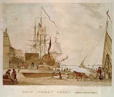Arch Street Ferry, Philadelphia