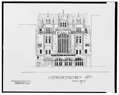 [Strand Theatre (Gayety Theatre), Washington St. near 10th St., Hoboken, New Jersey] / AFD 1929.
