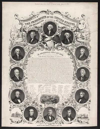 The Presidents of the United States and Declaration of Independence