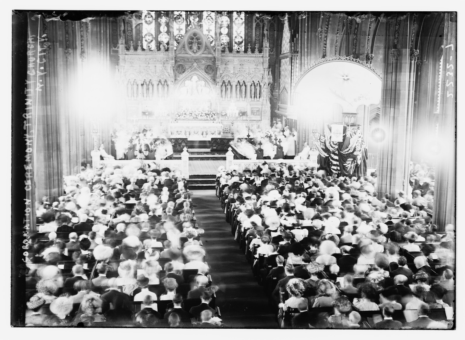Cathedral Episcopal Trinity - Coronation Ceremony, n/a — historic photograph