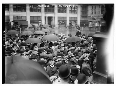 N.Y. - Lawrence strike meeting