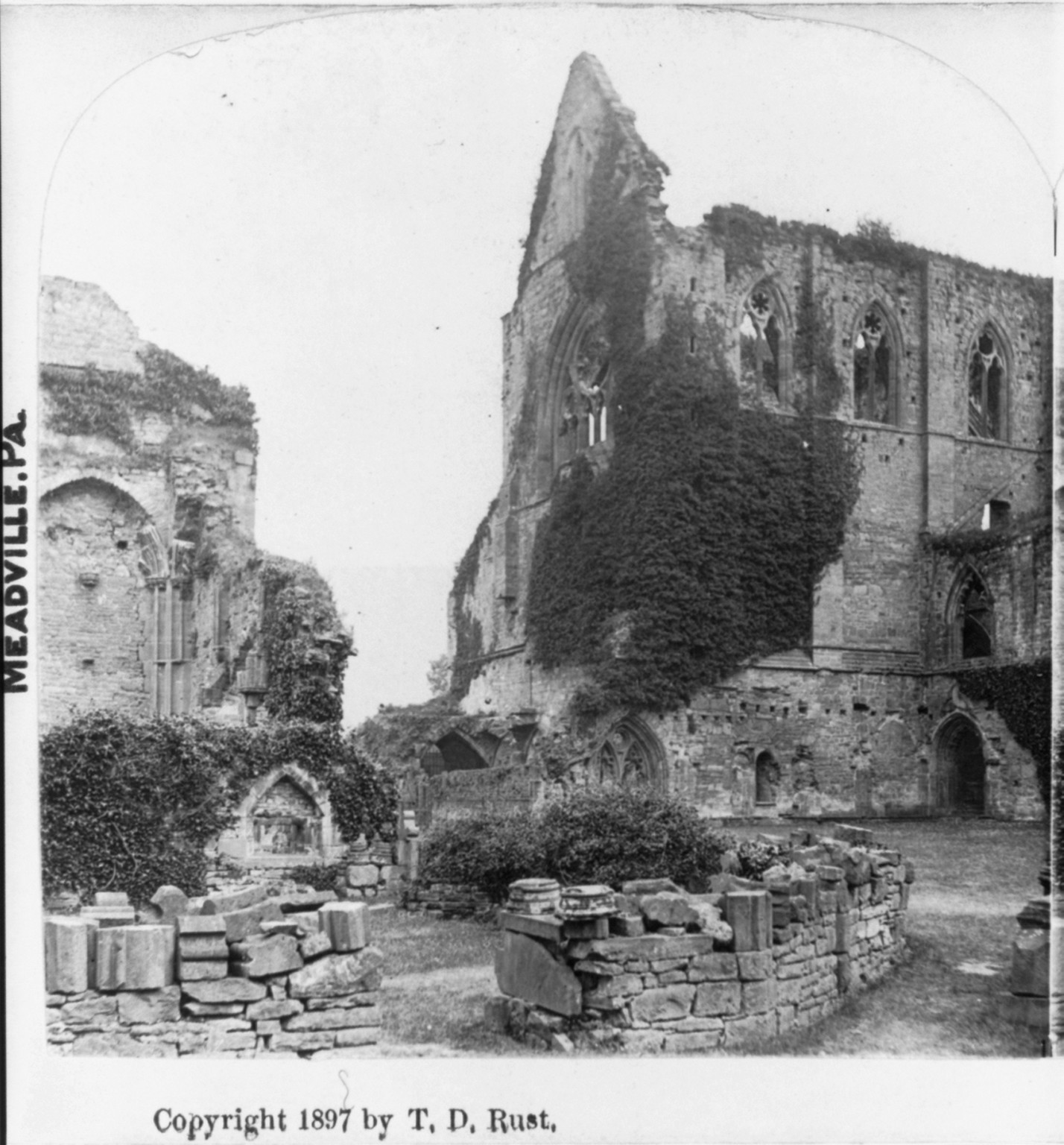 View of Kenilworth Castle, England, c1897. — historic photograph