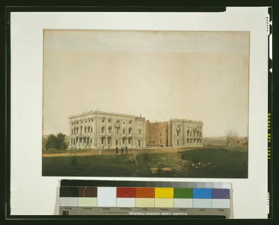 [U.S. Capitol after burning by the British]