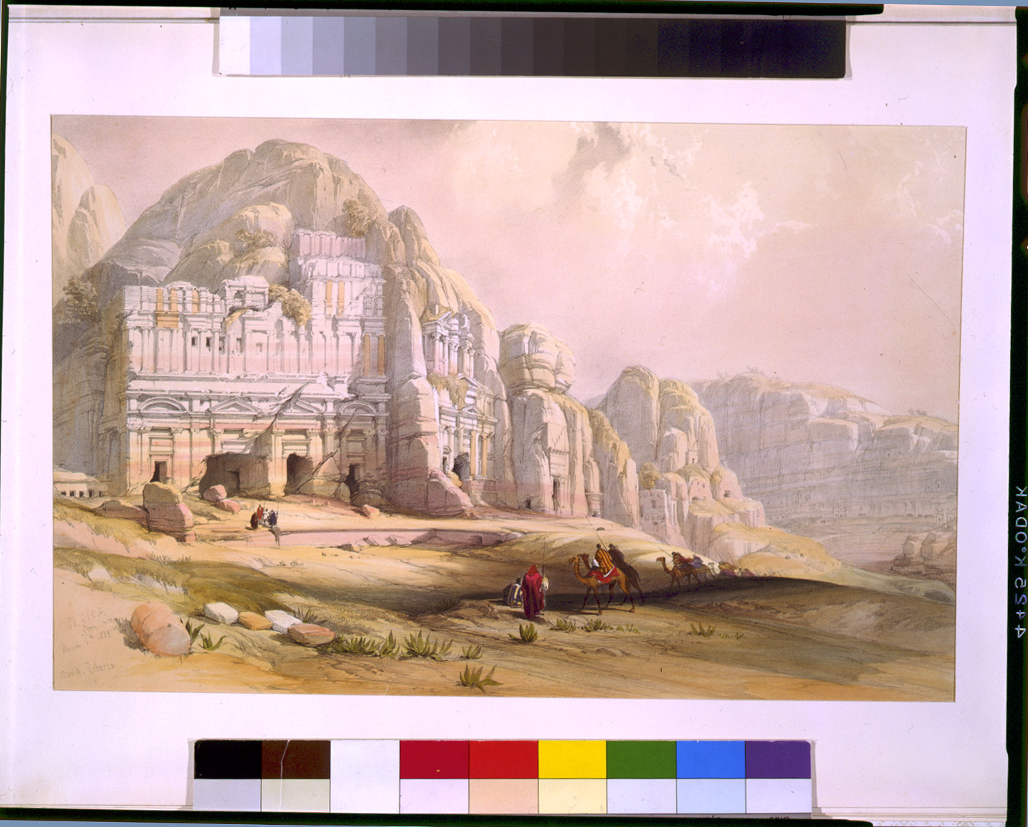 Petra March 8th 1839 / David Roberts., [published between 1844 and 1845] — antique lithograph