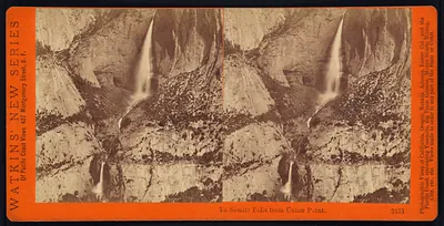 Yosemite Falls from Union Point.
