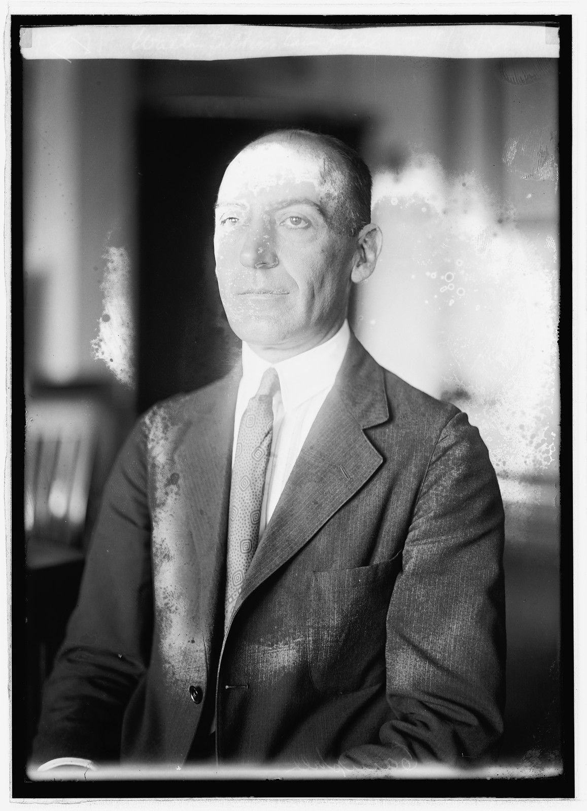 Walter Gilbert Campbell, 9/14/21, [19]21 September 14. — historic photograph