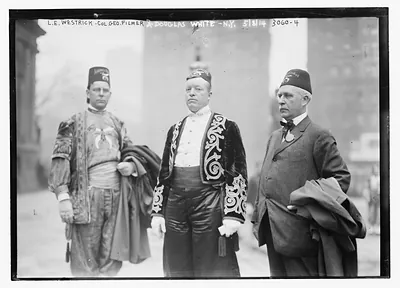 L.E. Westrick -- Col. Geo. Filmer -- Douglas White -- N.Y., 5/8/14