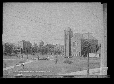 Washington Square and Trinity Church, Newport News, Va.