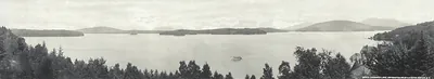 Upper Saranac Lake, New York, 1912