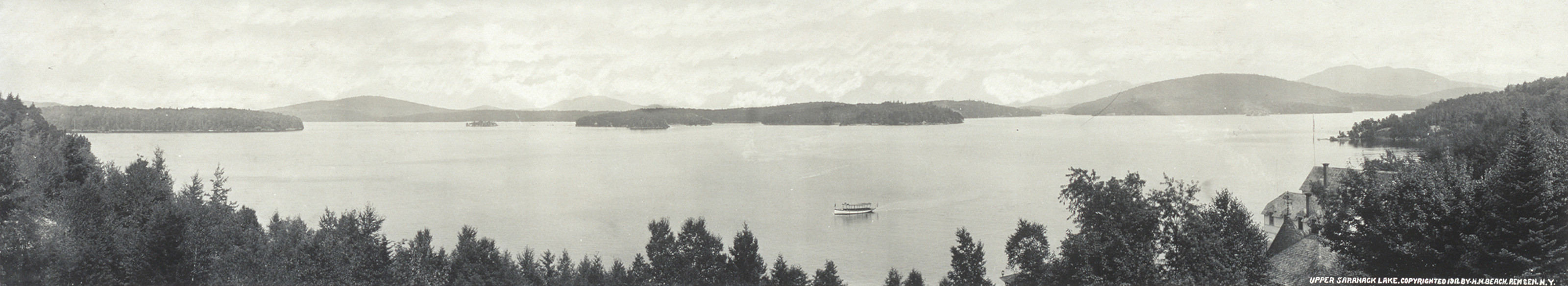 Upper Saranac Lake, New York, 1912, 1912 — historic image