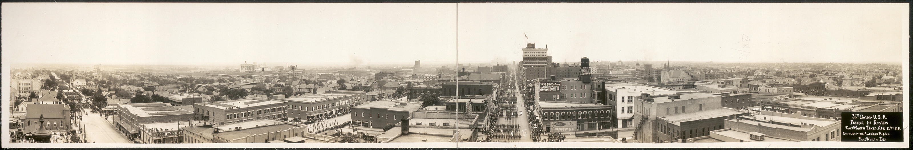 36th Division Fort Worth 4-11-1918, Texas, 1918, 1918 — historic image
