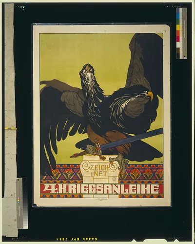 Zeichnet 4. Kriegsanleihe / HL.