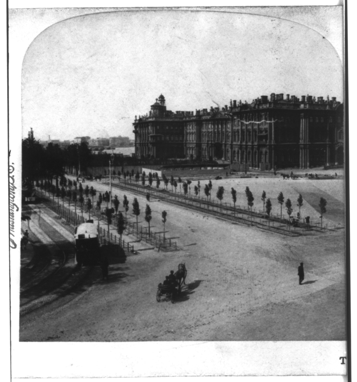 The Imperial Winter Palace, St. Petersburg, Russia, c1897. — historic photograph