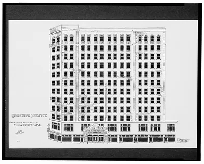 [Riverside Theatre (RKO), West Wisconsin Ave. and Water St., Milwaukee, Wisconsin] / AFD 1934.