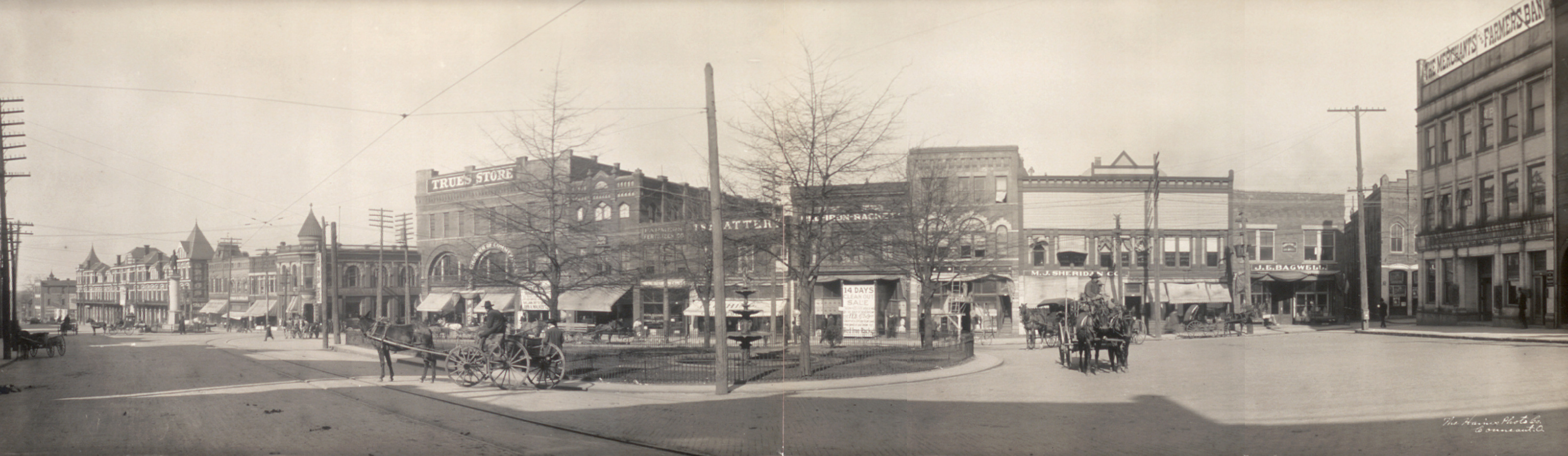 St. scene, Spartanburg, South Carolina, 1909, 1909 — historic image