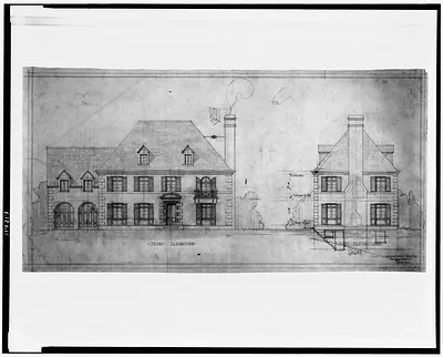 Antique Architecture - Washington DC - House (residence) for Nathan
