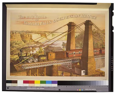 The only rout via Niagara Falls & Suspension Bridge