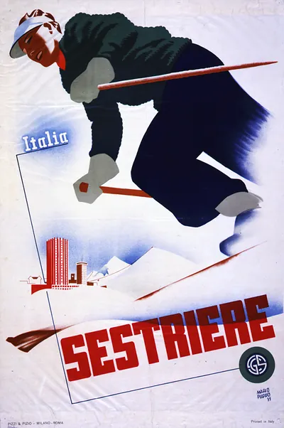 Italia--Sestriere / Mario Puppo.