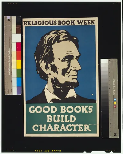 Religious book week. Good books build character