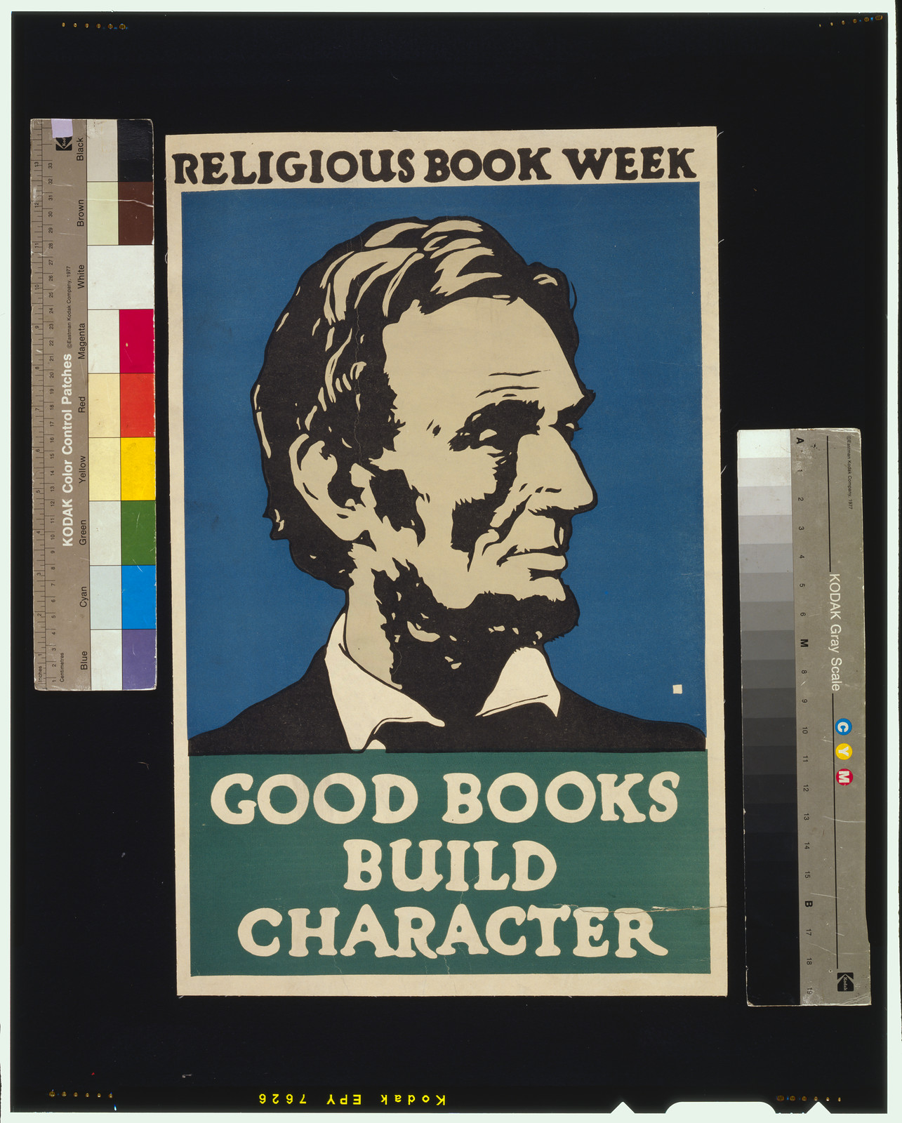 Religious book week. Good books build character, [S.l. : s.n., ca. 1925] — vintage poster