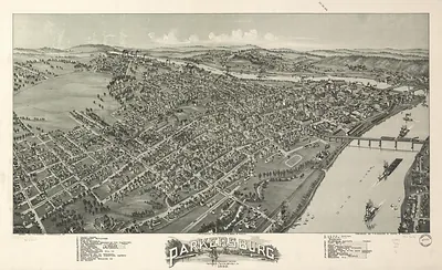 Parkersburg, West Virginia, 1861