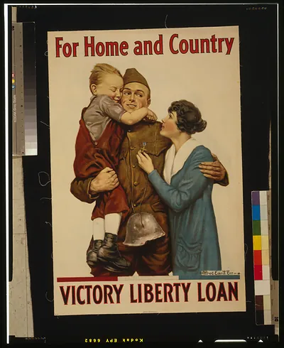 For home and country - Victory Liberty Loan / Alfred Everitt Orr - 18.