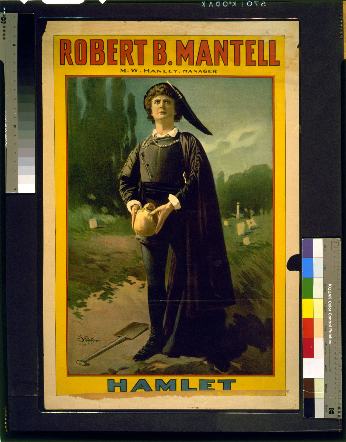 Hamlet., N.Y. : Seer Print., [1890] — vintage poster