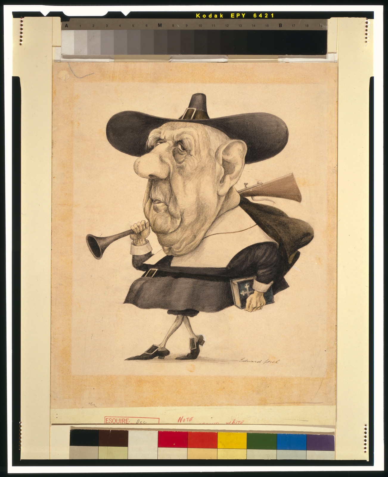 [Charles de Gaulle], 1966 June. — historic drawing