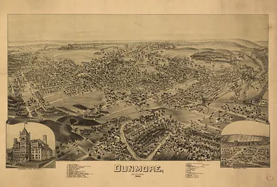 Dunmore, Pennsylvania, 1892