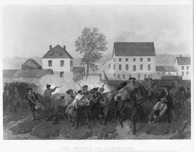 3 a 48371_The Battleof Lexington.tif, Massachusetts