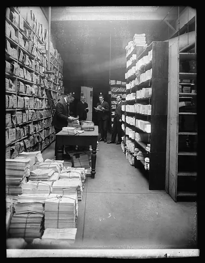 U.S. Capitol, store room, [Washington, D.C.]