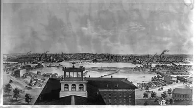 Minneapolis, Minn. / Hoffman ; Chas. Shober & Co. Props. Chicago Litho. Co.