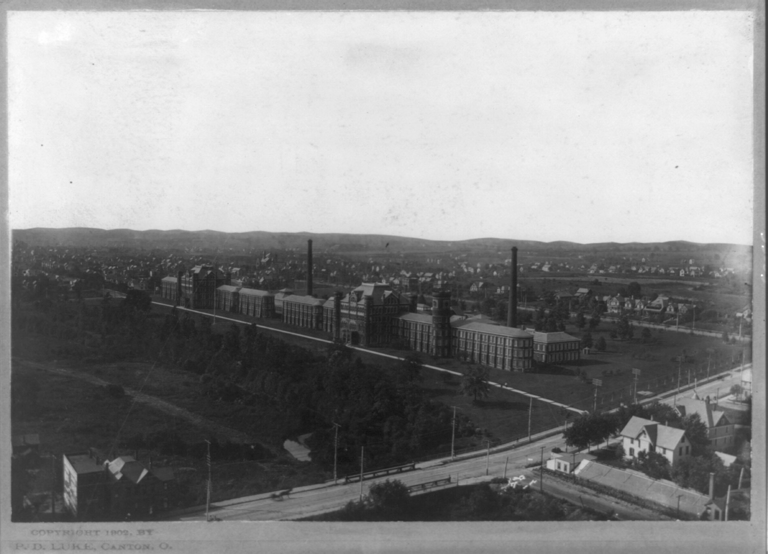 Dueber-Hampden Watch Works, Canton, Ohio, c1902 Nov. 5. — historic photograph