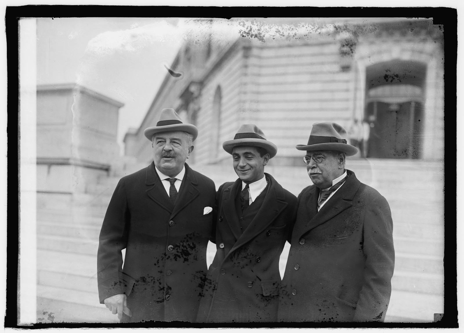 Victor Herbert, Irving Berling, Jno. Phillip Sousa, 4/17/24, [19]24 April 17. — historic photograph