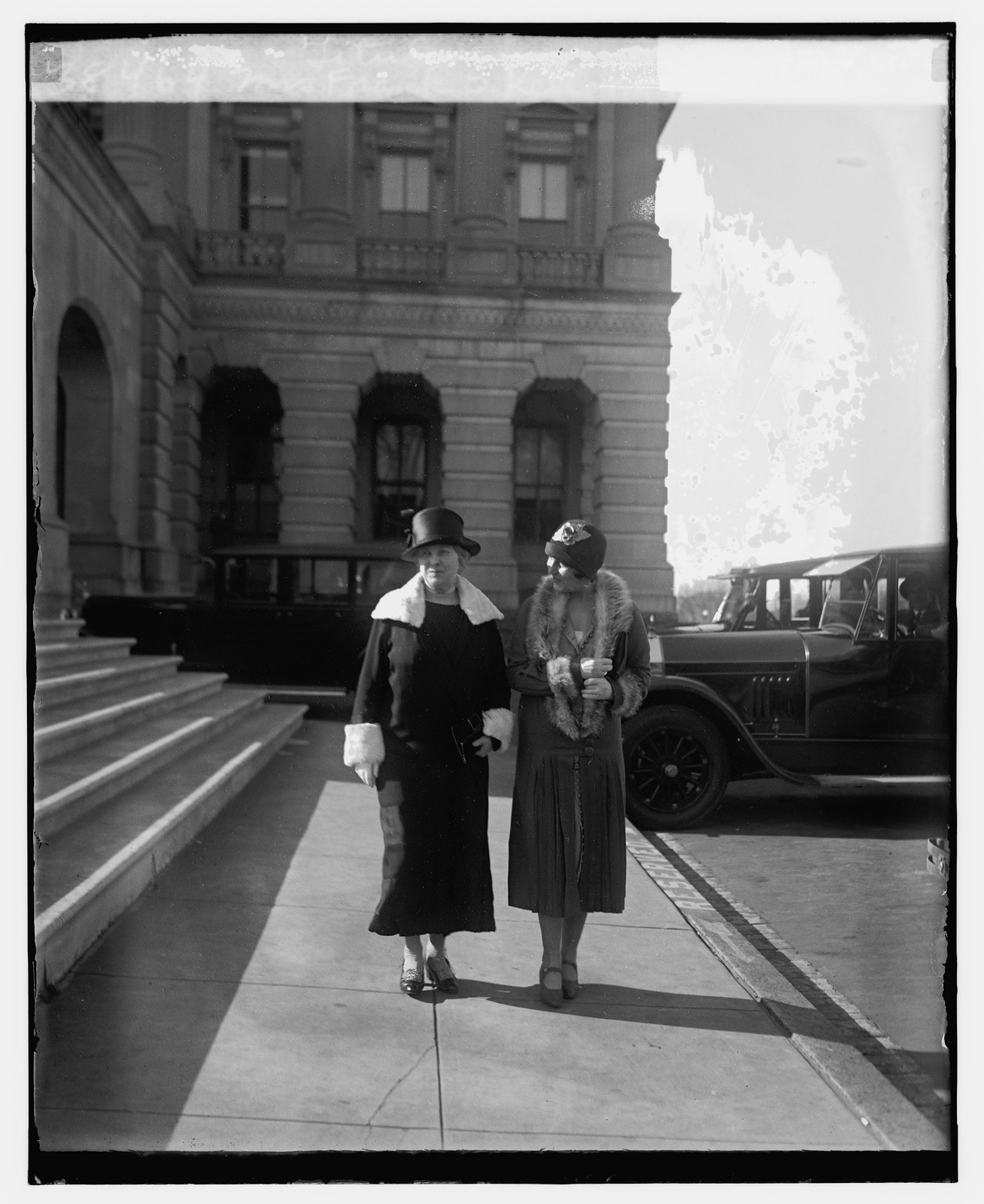 Mrs. Frank B. Kellogg & Madam Titulescu, 12/7/25, [19]25 December 7. — historic photograph