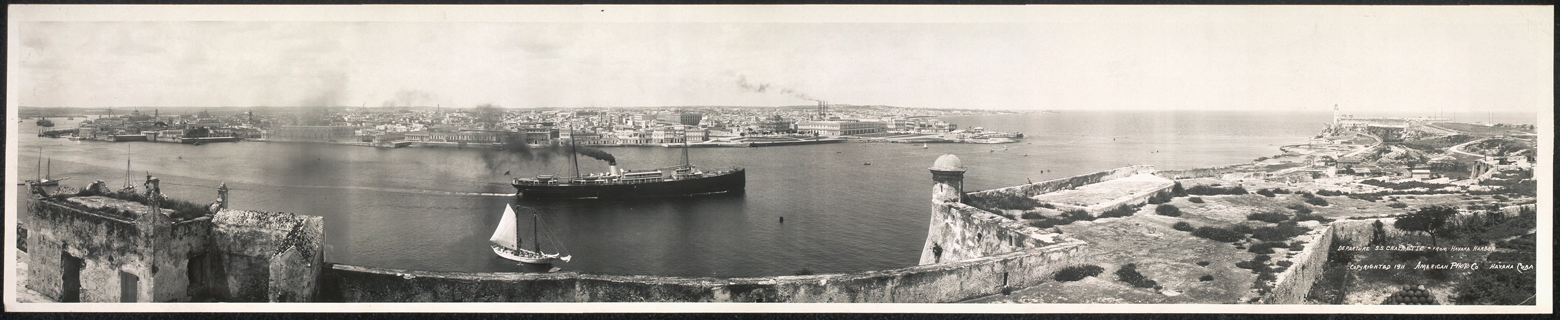 S.S. Chalmette Havana Harbor, Cuba, 1911, 1911 — historic image
