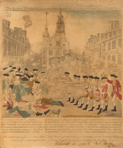 The Bloody Massacre perpetrated in King Street, Boston, 1770