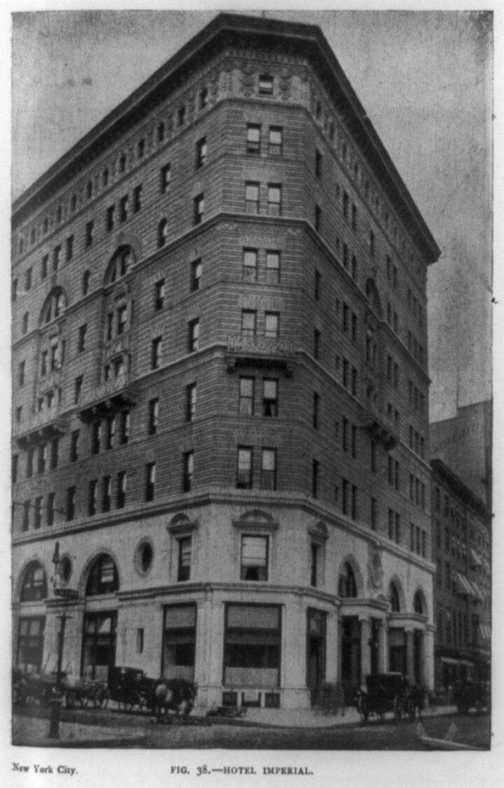 Hotel Imperial, New York City, [1895?] — historic print