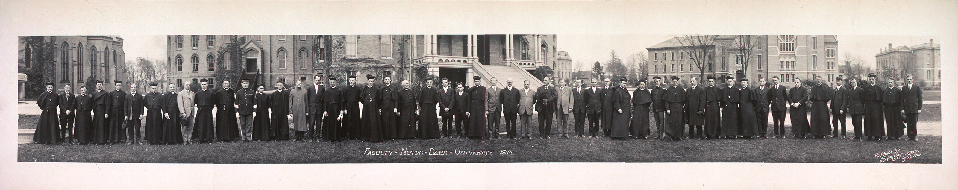 Notre Dame University A, Indiana, 1914, 1914 — historic image