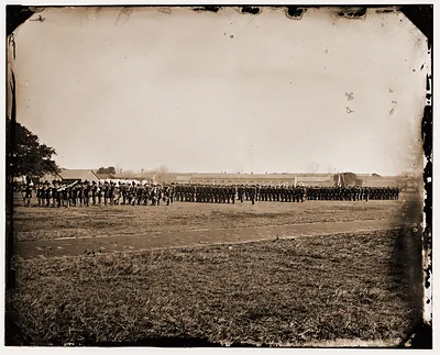 Fort Monroe Virginia. 3d Regiment Pennsylvania Heavy Artillery. (152nd Volunteers)
