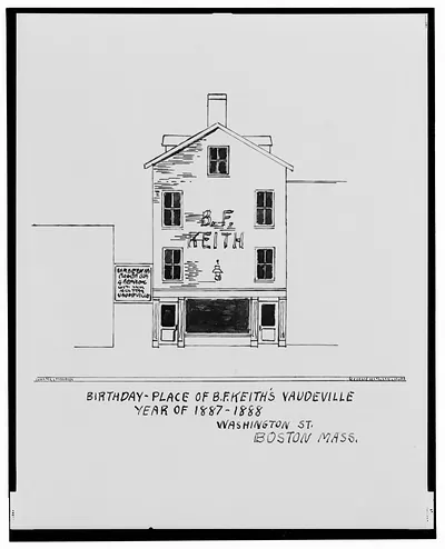[Shubert Apollo Theatre (formerly B.F. Keith's Theatre), Tremont St. opposite the Common, and B.F. Keith's Vaudeville, Washington St., Boston, Massachusetts] / AFD 1931.