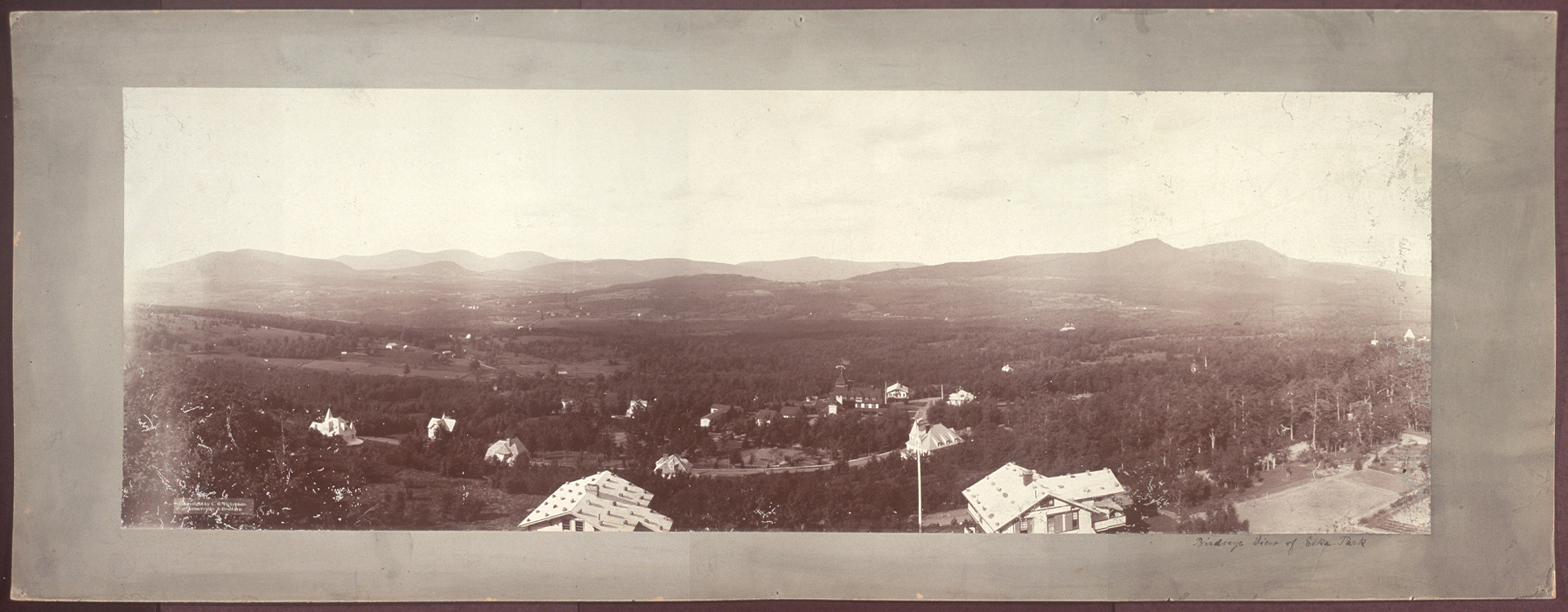 Birdseye view of Elka Park, New York, 1898, 1898 — historic image