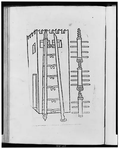 [Portable siege ladder]