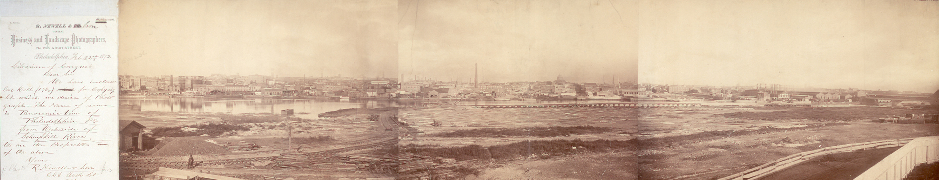 Philadelphia Schuylkill River, Pennsylvania, 1872, 1872 — historic image