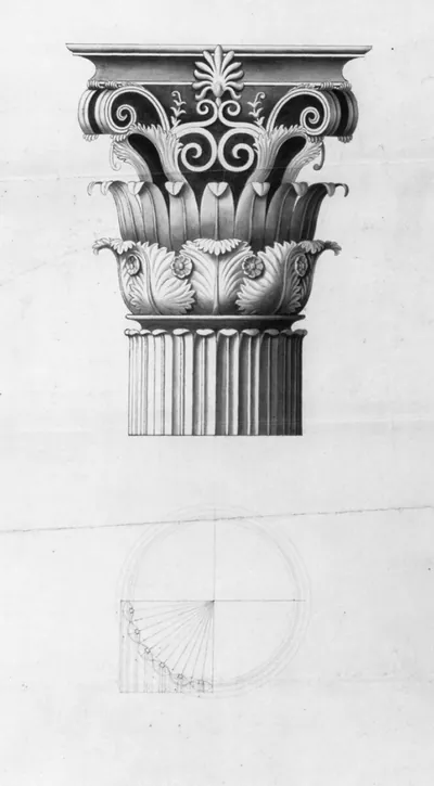 [United States Capitol, Washington, D.C. Column capital variation with tobacco]
