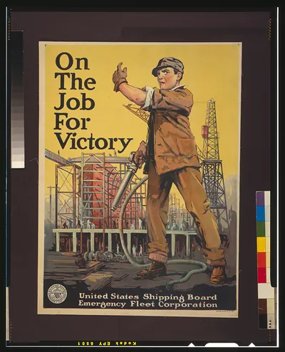 On the job for victory / Alpha Litho. Co. Inc., N.Y.