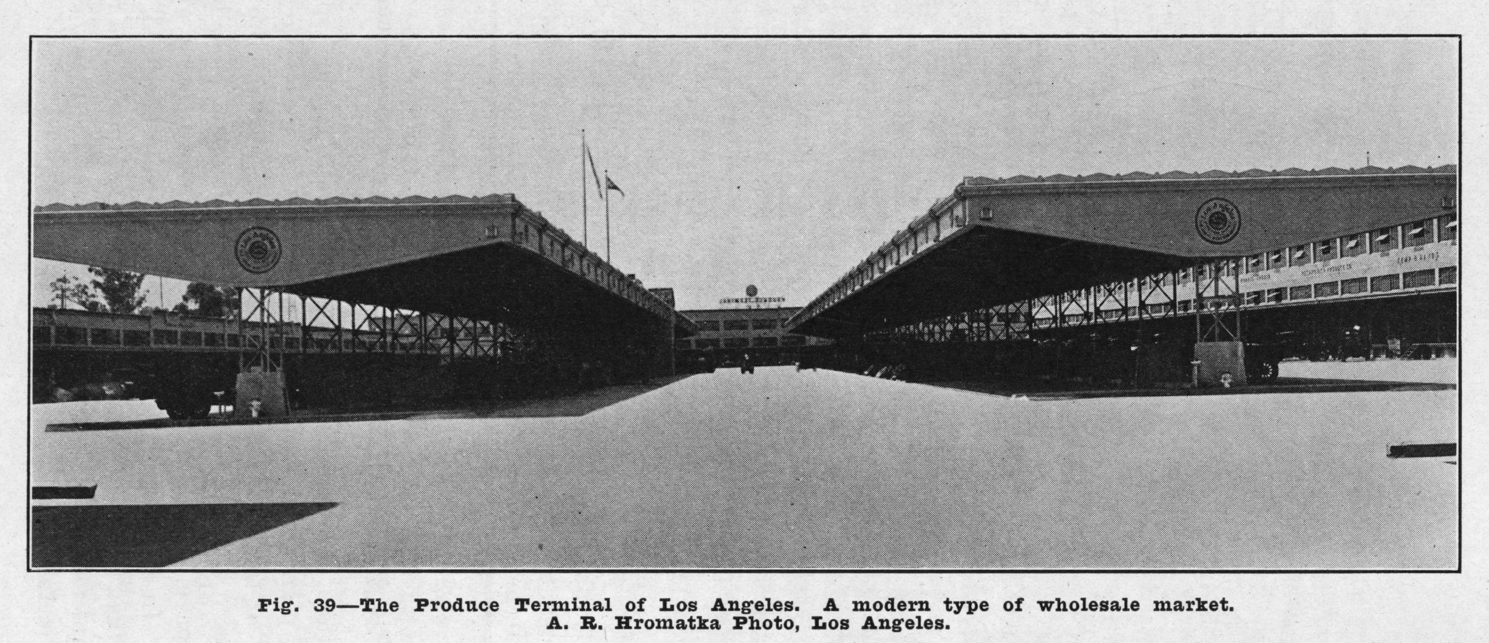The Produce Terminal of Los Angeles — historic image