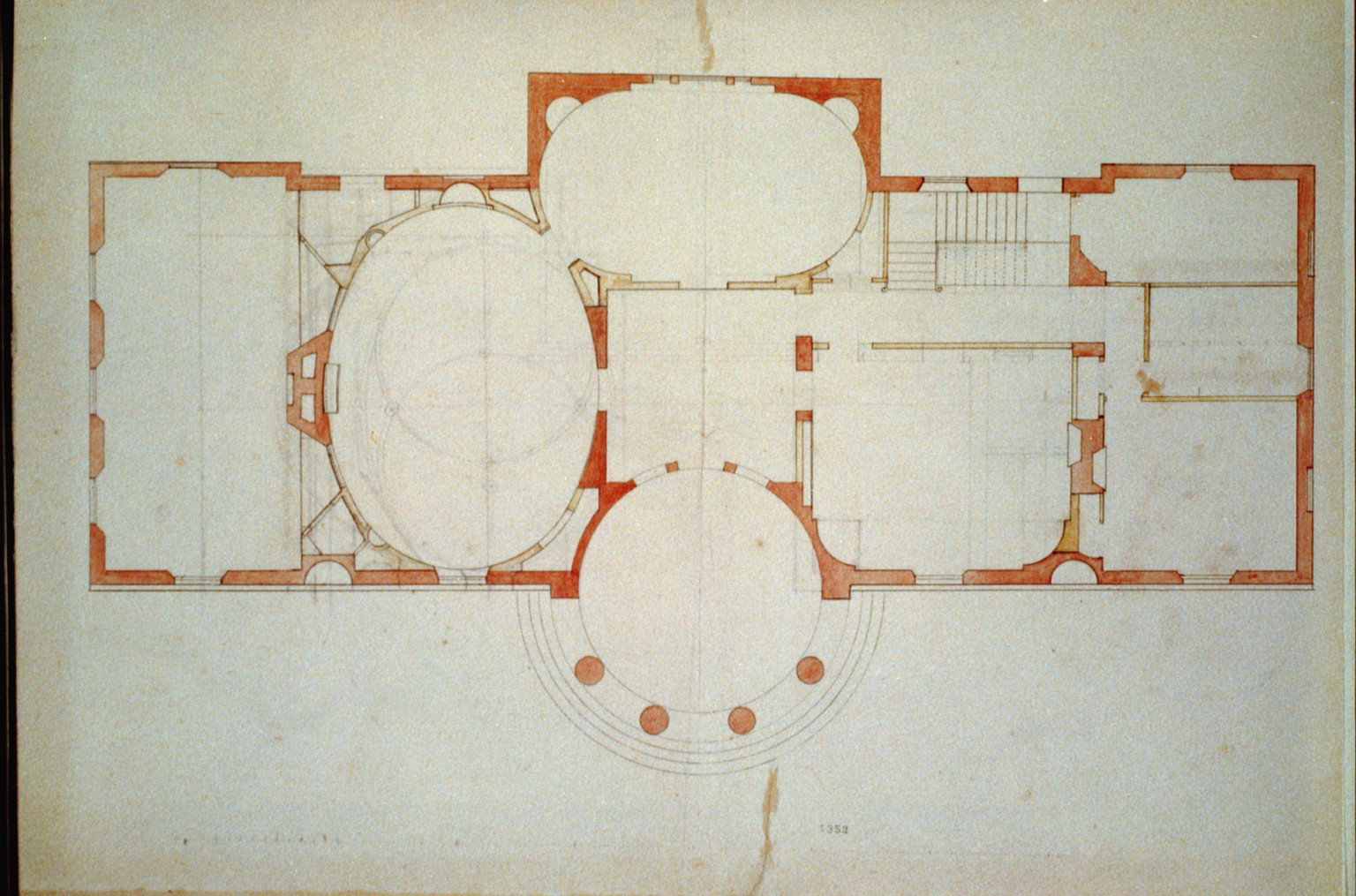 [House (Tudor Place") for Thomas and Martha Custis Peter N.W. Georgetown 1644 31st Street Washington, 2002712411 — historic image