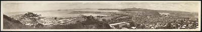 PANAMA 1930 Birdseye view from Ancon Hill