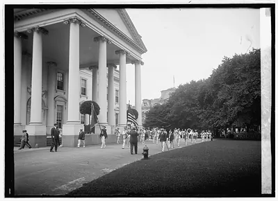 Elks at White House, [7/10/22]